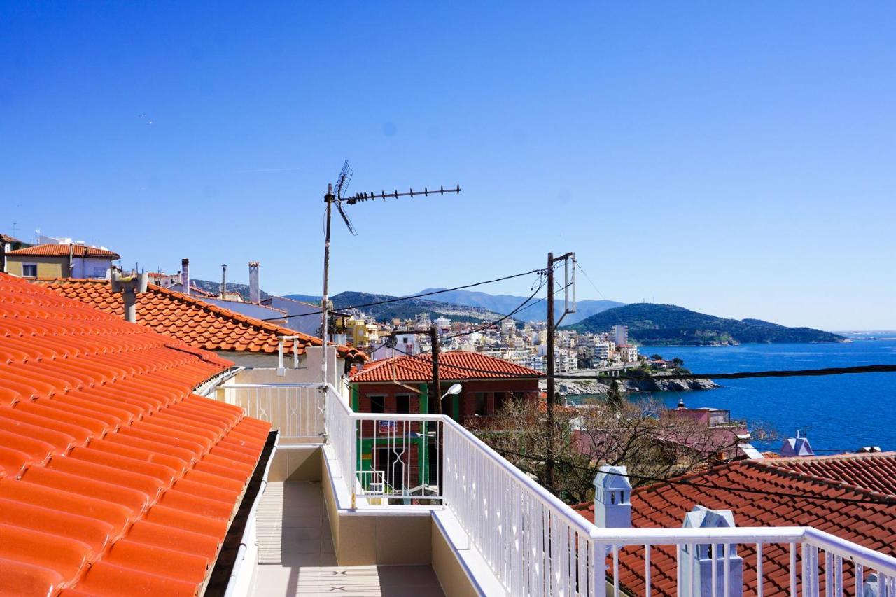 Appartamento Rustic Maisonette Kavala Esterno foto